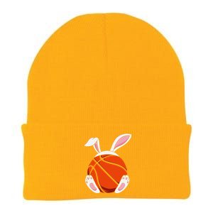 Funnyns Happy Easter Basketball Bunny Coach Knit Cap Winter Beanie