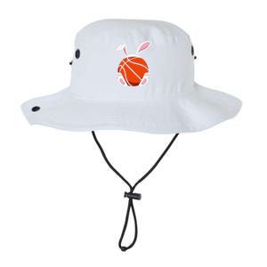 Funnyns Happy Easter Basketball Bunny Coach Legacy Cool Fit Booney Bucket Hat