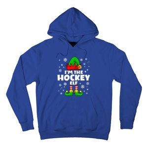 Funny Hockey Elf Family Matching Group Happy Christmas Meaningful Gift Hoodie