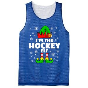 Funny Hockey Elf Family Matching Group Happy Christmas Meaningful Gift Mesh Reversible Basketball Jersey Tank