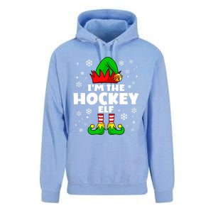 Funny Hockey Elf Family Matching Group Happy Christmas Meaningful Gift Unisex Surf Hoodie