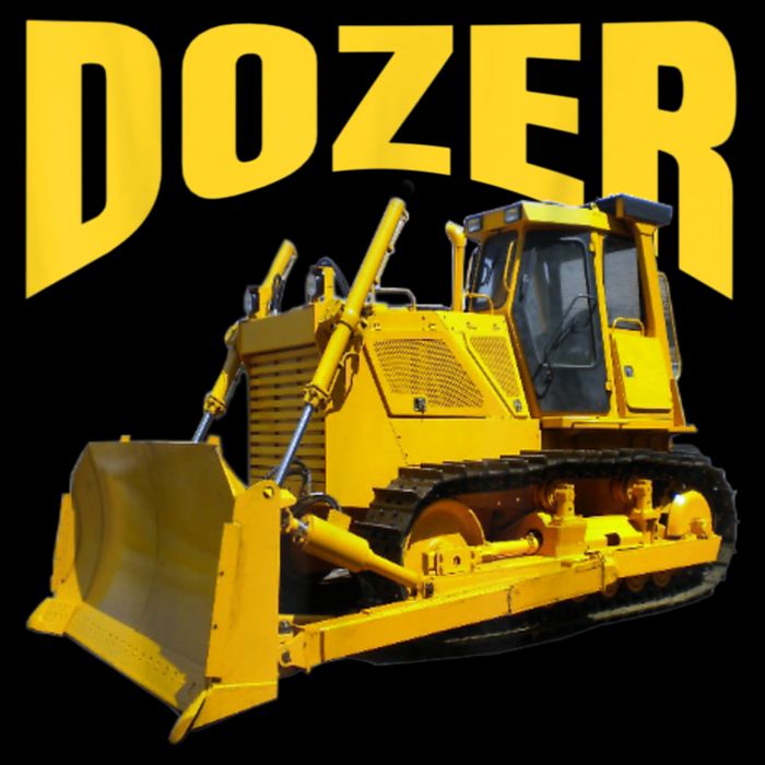 Fun Heavy Equipment Bulldozer For 'S And Adults Hoodie
