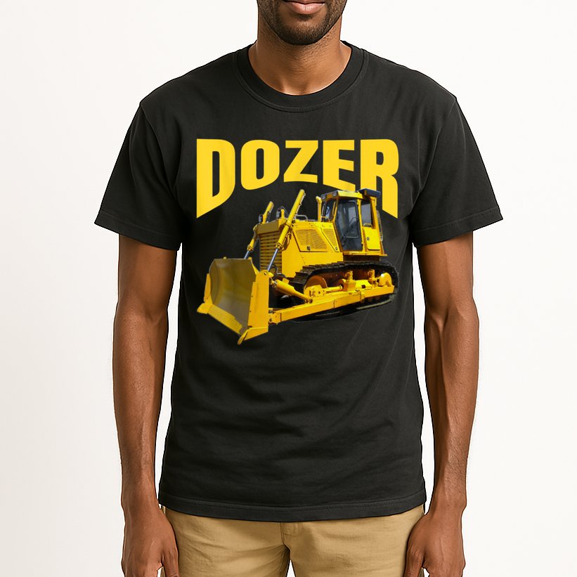 Fun Heavy Equipment Bulldozer For 'S And Adults Tall T-Shirt