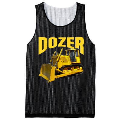 Fun Heavy Equipment Bulldozer For 'S And Adults Mesh Reversible Basketball Jersey Tank