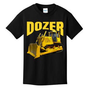 Fun Heavy Equipment Bulldozer For 'S And Adults Kids T-Shirt