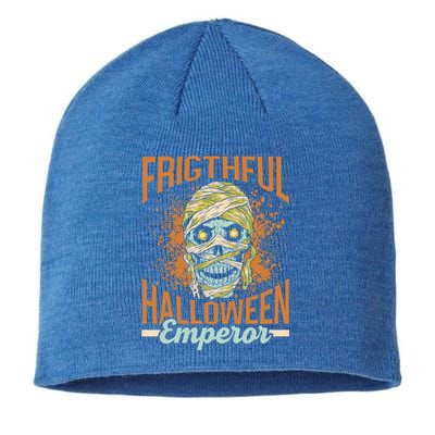 Frightful Halloween Emperor Daddy Father Dad Halloween Papa Gift Sustainable Beanie