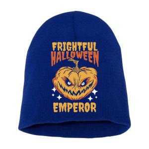 Frightful Halloween Emperor Father Dad Daddy Halloween Papa Cute Gift Short Acrylic Beanie