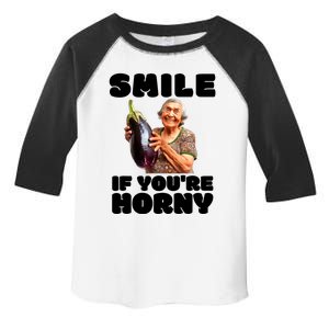 Funny Horny Eggplant Old Lady Inappropriate Embarrassing Toddler Fine Jersey T-Shirt