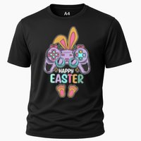 Funny Happy Easter Gamer Bunny Rabbit Controller Performance Shirt