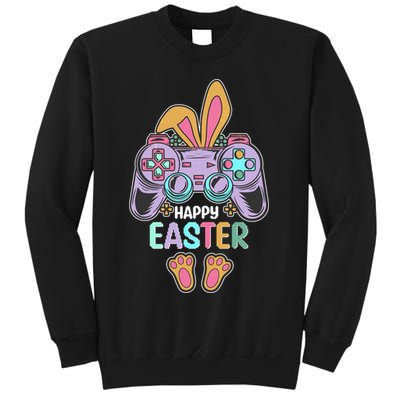 Funny Happy Easter Gamer Bunny Rabbit Controller Sweatshirt