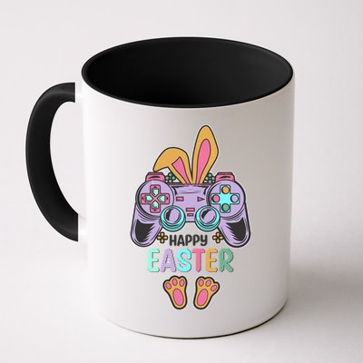 Funny Happy Easter Gamer Bunny Rabbit Controller Mug