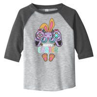 Funny Happy Easter Gamer Bunny Rabbit Controller Toddler Fine Jersey T-Shirt