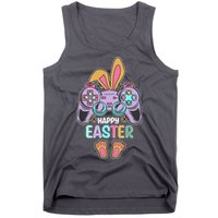Funny Happy Easter Gamer Bunny Rabbit Controller Tank Top
