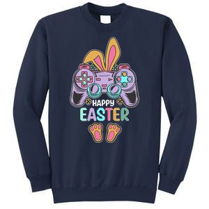 Funny Happy Easter Gamer Bunny Rabbit Controller Sweatshirt