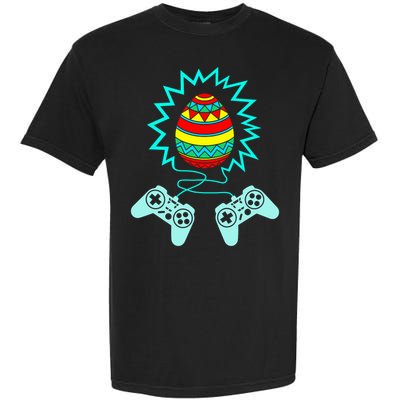 Funny Happy Easter Gamer Video Game Controller Egg Garment-Dyed Heavyweight T-Shirt