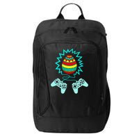 Funny Happy Easter Gamer Video Game Controller Egg City Backpack