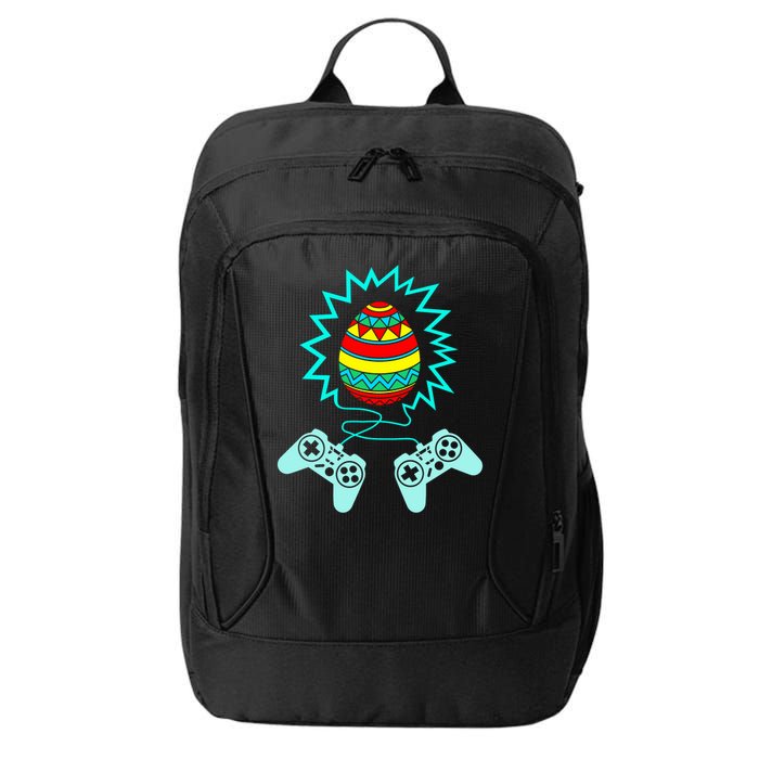 Funny Happy Easter Gamer Video Game Controller Egg City Backpack