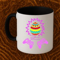 Funny Happy Easter Gamer Video Game Controller Egg Mug