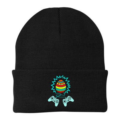 Funny Happy Easter Gamer Video Game Controller Egg Knit Cap Winter Beanie