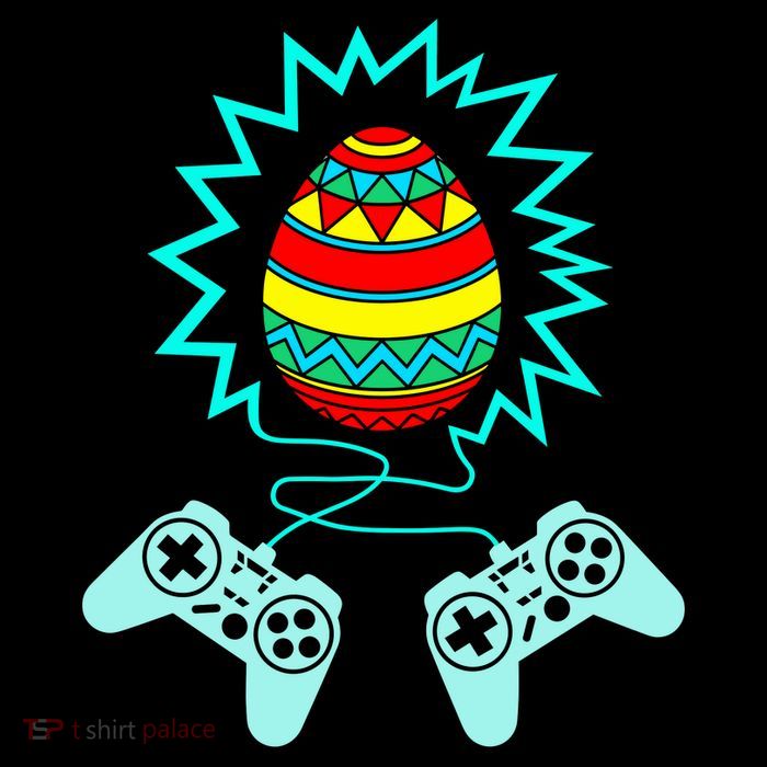 Funny Happy Easter Gamer Video Game Controller Egg Flatbill Hat