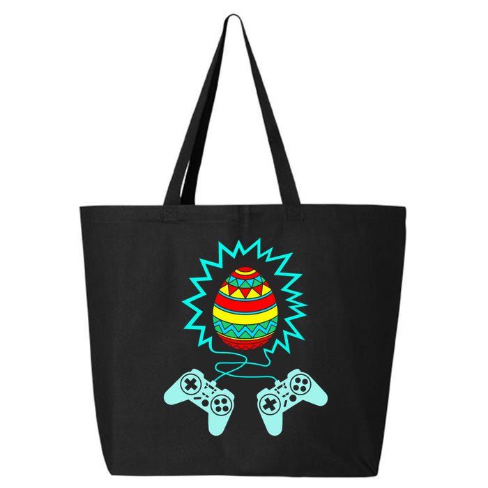 Funny Happy Easter Gamer Video Game Controller Egg 25L Jumbo Tote