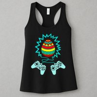 Funny Happy Easter Gamer Video Game Controller Egg Womens Tank Top