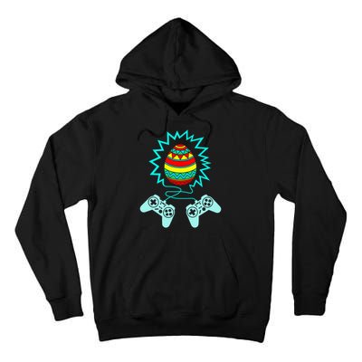 Funny Happy Easter Gamer Video Game Controller Egg Tall Hoodie