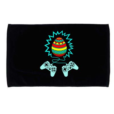Funny Happy Easter Gamer Video Game Controller Egg Microfiber Hand Towel