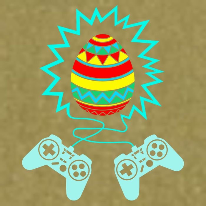 Funny Happy Easter Gamer Video Game Controller Egg Garment-Dyed Women's Muscle Tee
