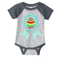Funny Happy Easter Gamer Video Game Controller Egg Infant Baby Jersey Bodysuit