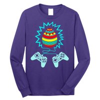 Funny Happy Easter Gamer Video Game Controller Egg Long Sleeve Shirt