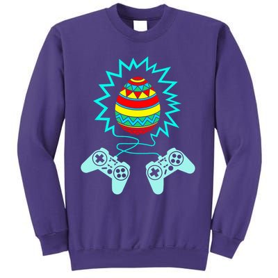 Funny Happy Easter Gamer Video Game Controller Egg Sweatshirt