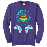 Funny Happy Easter Gamer Video Game Controller Egg Sweatshirt
