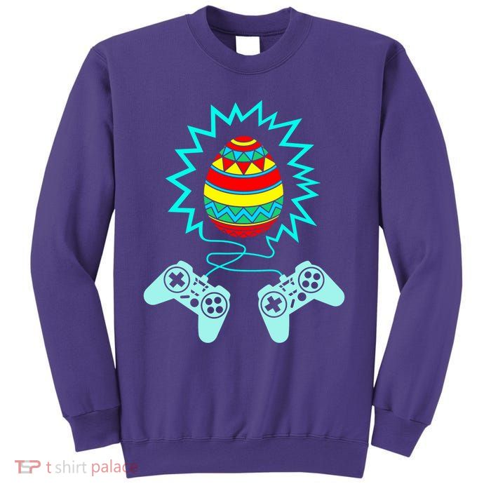 Funny Happy Easter Gamer Video Game Controller Egg Sweatshirt