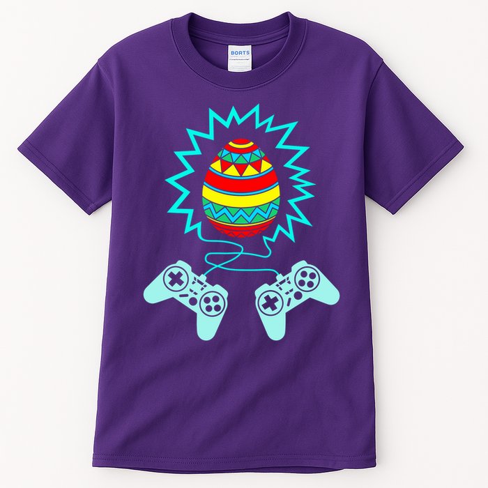 Funny Happy Easter Gamer Video Game Controller Egg Tall T-Shirt