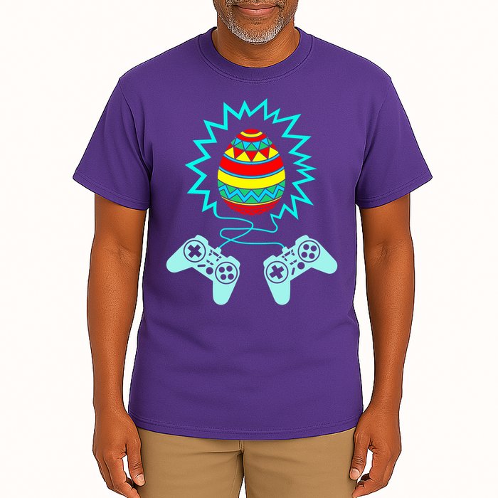 Funny Happy Easter Gamer Video Game Controller Egg Tall T-Shirt