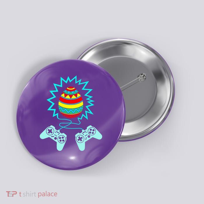 Funny Happy Easter Gamer Video Game Controller Egg Button