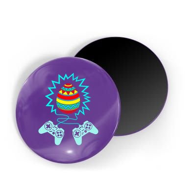Funny Happy Easter Gamer Video Game Controller Egg Magnet
