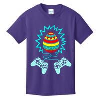 Funny Happy Easter Gamer Video Game Controller Egg Kids T-Shirt