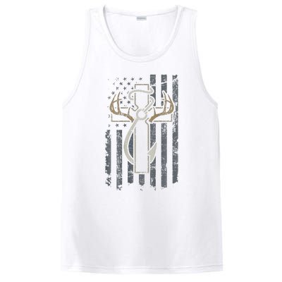 Faith Hunting Fishing Christian Hunter Fisherman PosiCharge Competitor Tank