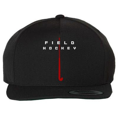 Field Hockey Field Hockey Wool Snapback Cap