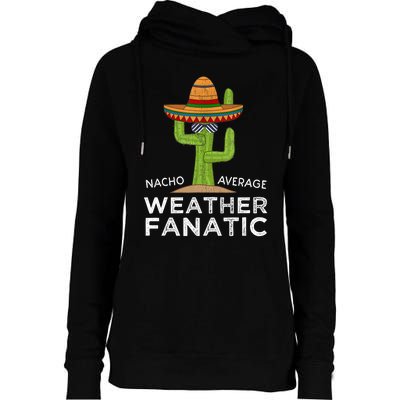 Fun Hilarious Funny Meteorology Weather Lover Womens Funnel Neck Pullover Hood