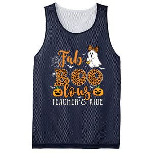 Faboolous Halloween For Teacher’S Aide Cute Leopard Mesh Reversible Basketball Jersey Tank