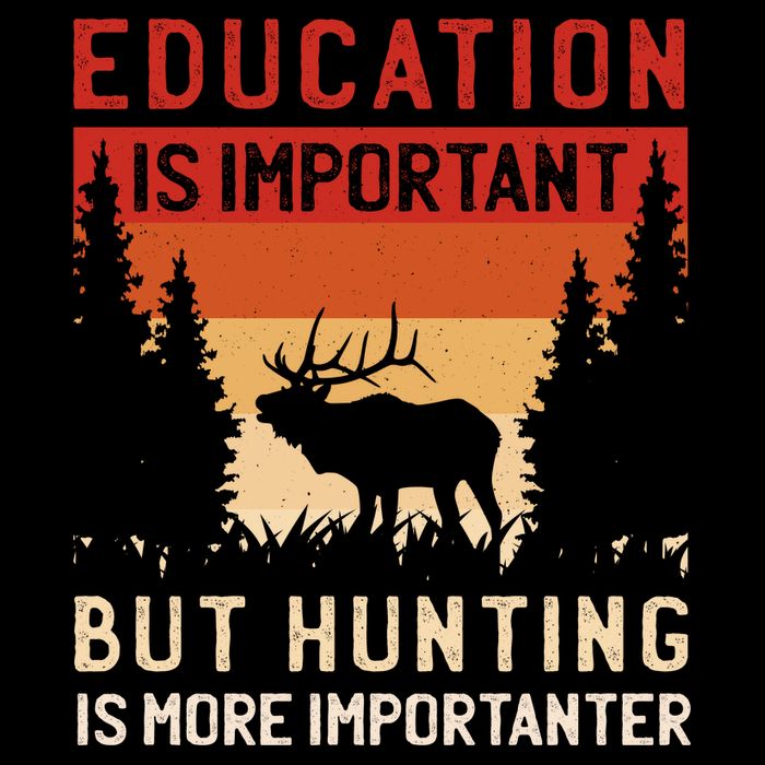 Funny Hunting Toddler Fine Jersey T-Shirt