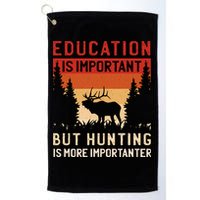 Funny Hunting Golf Towel