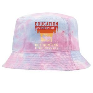 Funny Hunting Tie-Dyed Bucket Hat