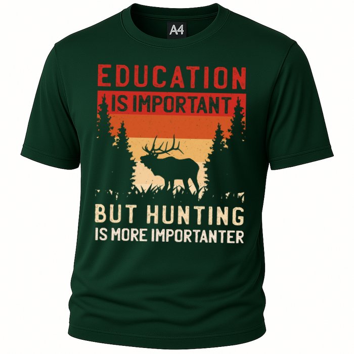 Funny Hunting Cooling Performance Crew T-Shirt