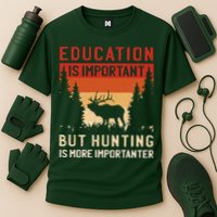 Funny Hunting Cooling Performance Crew T-Shirt