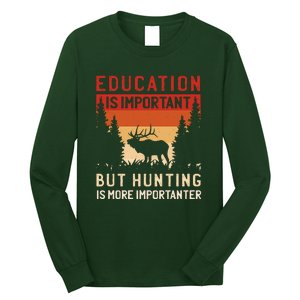 Funny Hunting Long Sleeve Shirt