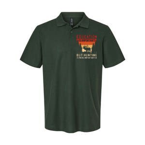 Funny Hunting Softstyle Adult Sport Polo